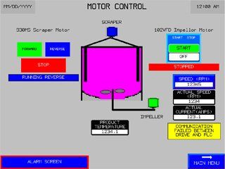 Impeller & Scraper Control